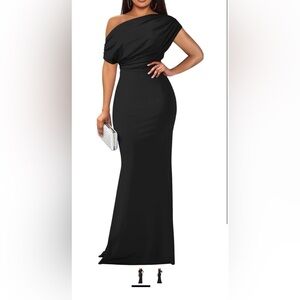 Source Unknown Black Wedding Dress